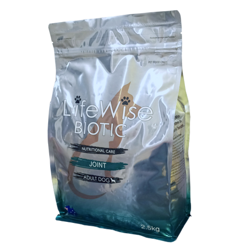 LIFEWISE DOG FOOD BIOTIC JOINT WITH LAMB, RICE, OATS & VEG 13KG BAG