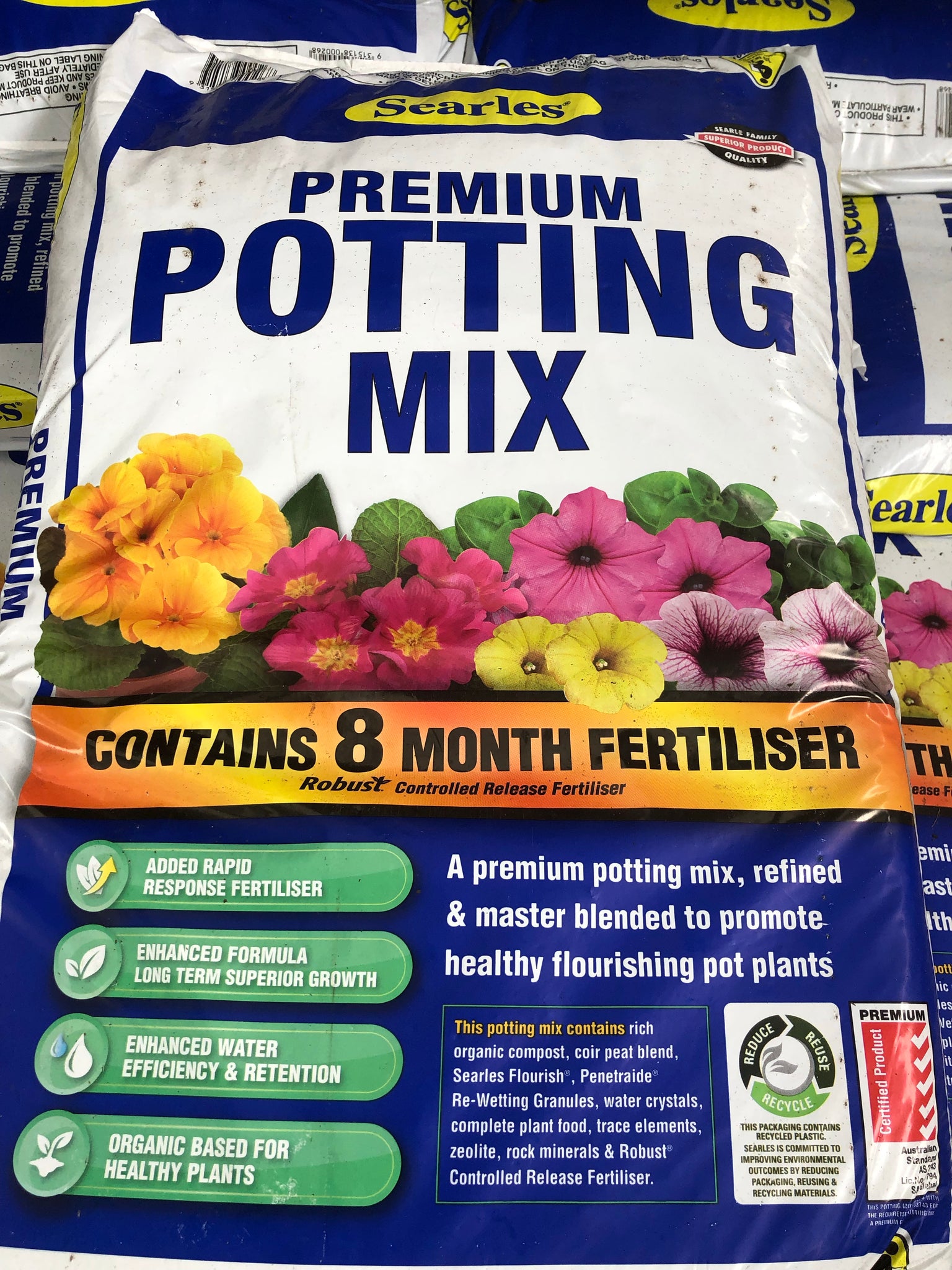 Real Premium Potting Mix - 30ltr